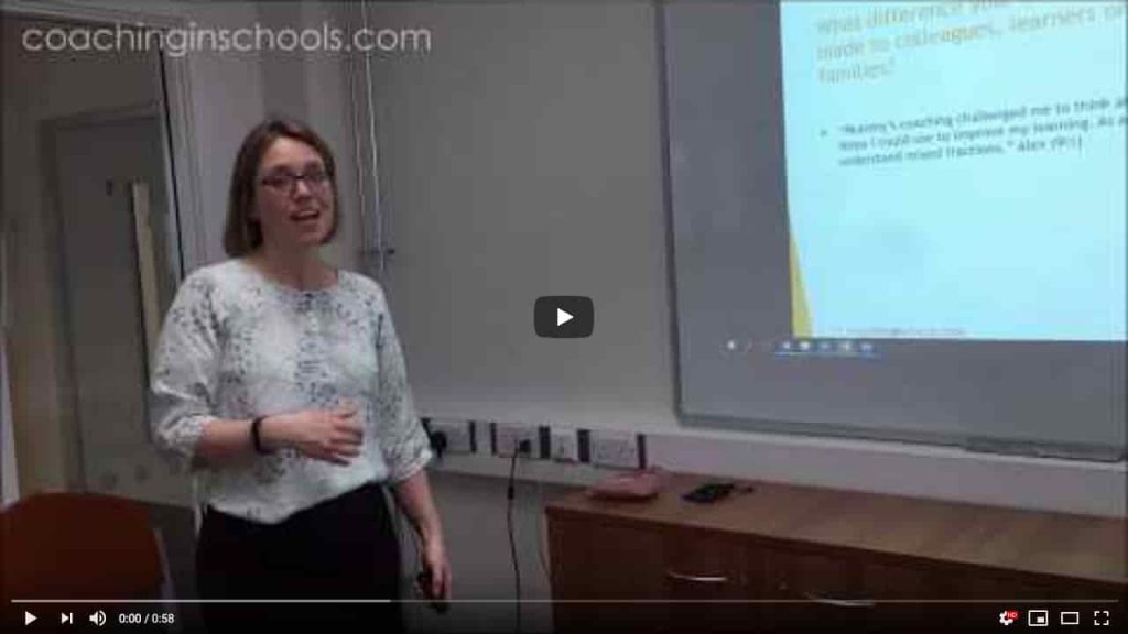 Parent & Assistant Head coaches Daughter from "STUCK" to "EXCEEDING" in Maths in just ONE quick coaching session using the coachinginschools system